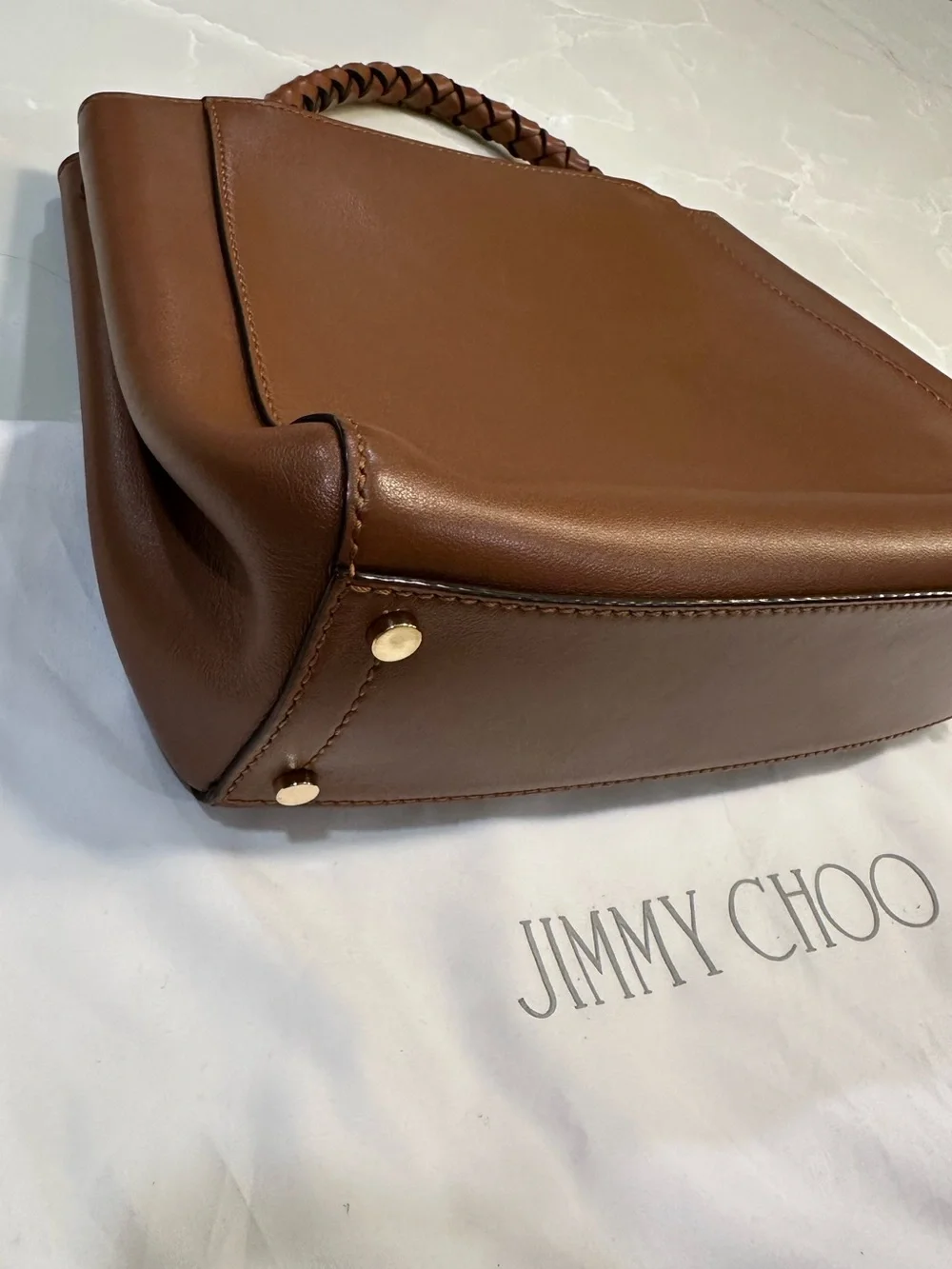 JIMMY CHOO VARENNE TOP HANDLE 2-WAY BAG